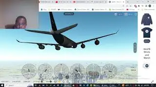 Eric Flying A340 On GEO FS