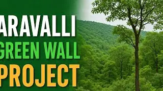 Aravalli Green Wall Project Explained | India&rsquo;s Green Barrier Against Desertification 🌳🇮🇳