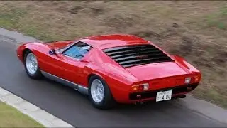 Lamborghini Miura P400 SV Loud Exhaust Sound