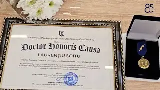 UPSC - Laurențiu Șoitu, Doctor Honoris Causa, Medalia &bdquo;Ion Crangă&rdquo;
