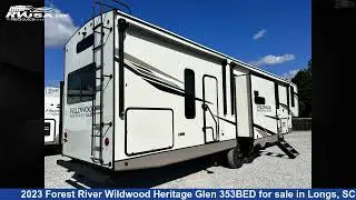 Remarkable 2023 Forest River Wildwood Heritage Glen Fifth Wheel RV For Sale in Longs, SC | RVUSA.com