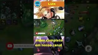 LUX na ROTA DO DRAG&Atilde;O Wild Rift | #shorts