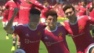 Man United vs West Ham | Premier League 2022 Highlights | FIFA 22 PS5 4K