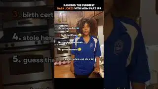 Ranking the Funniest Dark Jokes With Mom Part 149 😳😂 #shorts #funny #joke #darkhumor