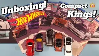 Rozpakowujemy zestaw Hot Wheels 2025 Compact Kings! 👑