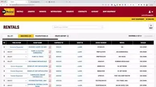 CatRentalStore.com customer portal Tutorial : Requesting New Rentals