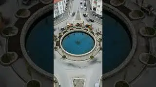 Satisfying Town Center Cleanup | Water Drained, Washed & Refilled. #shorts  #cleanup  #restoration