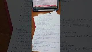 Mini study vlog 📚📝 #studyvlog #study #motivation #ministudyvlog #trending