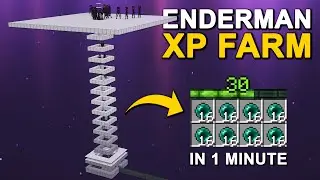 The BEST Enderman XP Farm in Minecraft 1.21.8 (Tutorial)
