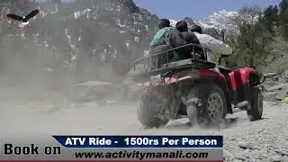 Adventure Activities in Manali Solang Valley Rohtang pass