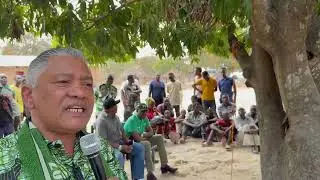Lubinda in Lupososhi District, Northern Province drumming up support for Dedatius Kabanshi