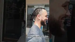 two strand twist for men