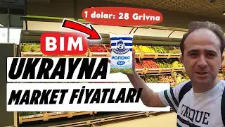 Ukrayna'nın BİM'ine Gittim : Sanırsın Ekonomik Kriz Var ! ( Asgari &Uuml;cret 7.000 Grivna )