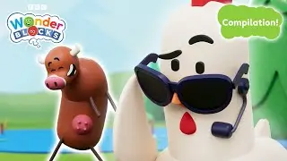 The Great Adventures of Cow and Chicken 🐔🐮 | Coding Cartoon for Kids | Wonderblocks