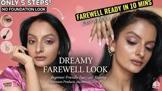 Farewell Makeup Tutorial for Beginners|| Party Makeup only with Concealer By @anjukulhria 