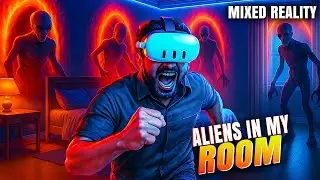 ПРИШЕЛЬЦЫ ОТКРЫЛИ ПОРТАЛЫ В МОЮ КОМНАТУ И ПЫТАЛИСЬ МЕНЯ УБИТЬ 😱