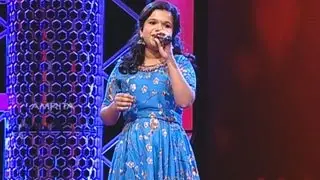 Singer Parvathy singing manzile ruswa hai in Super Star Junior- 5 | Amrita TV