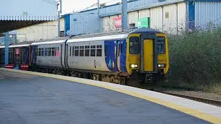 British Rail Class 156 (and 150) DMUs at Bolton | Super Sprinter | Northern Trains