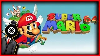 Jugando Mario 64 PERO usando mis dos manos, veo con los ojos y sin ninguna limitación autoimpuesta