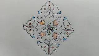 Rangoli 15*1 dots 