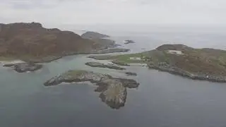 Lovund, Rorbuer, Fuglefjell - Flying Over Norway