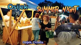 walking summer night  /  Osijek, Croatia (Europe) #ginn #icah