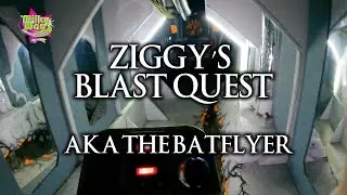 Rare Batflyer Roller Coaster - Ziggy's Blast Quest