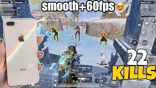 iPhone 8Plus🔥Stable Smooth+60fps😍 Livik Gameplay || iPhone 8Plus Pubg Test 2025