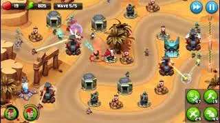 Alien Creeps TD: Level 38 | Sahara Wilds