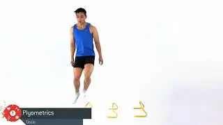 Plyometrics - Double Leg Mini Hurdle Lateral Hops