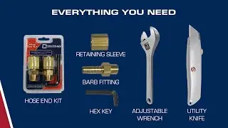 Tectran presents : Hose End Repair kit