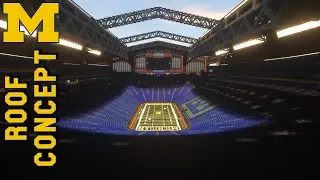 Michigan Stadium with a ROOF | Minecraft MEGABUILD | 42 Pineapples | FULL TOUR | DOWNLOAD