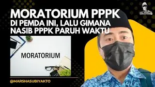 🔴 JIKA MORATORIUM REKRUTMEN PPPK BENAR DILAKUKAN DI PEMDA INI, GIMANA NASIB PPPK PARUH WAKTU ❓