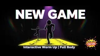Immersive Interactive Warm Up 😈 Can You Pass the Human Tetris Wall? Full Body Shape Challenge