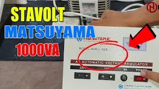 Stavolt Matsuyama 1000VA TERNYATA Begini Waktu Tegangan Drop! Wajib Tahu Sebelum Beli! ⚡😨