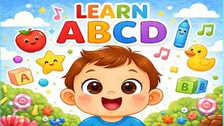ABC Song for Kids 🔤 Learn Alphabet A to Z | ABCD Nursery Rhymes for Toddlers