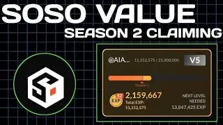 Soso value season 2 claim. Soso value airdrop update and claim 