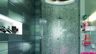 Glass Mosaic Bathroom Wall Tiles UK