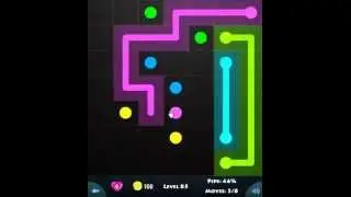 flow game facebook - basic pack level 85 Connect the dots