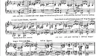 Richard Strauss - Enoch Arden for Recitant and Piano, Op. 38 (1897) [Score-Video]