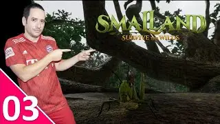 Smalland: Survive the Wilds PT BR 03: Casa na Árvore, Domei o Gafanhoto level 8