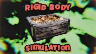Blender: Rigid Body Simulation (Chest Full of Coins & Bake)