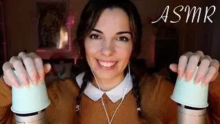ASMR FR ~ Let&rsquo;s all go to sleep with the new MK4 Sennheiser Mics 💤 🎙️ Fluffy, Cloths and Cups
