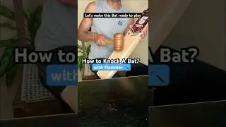 How to knock a Cricket Bat #cricket #cricketshorts #shorts #viralshorts