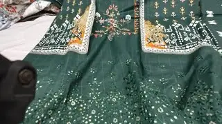 CHICKENKARI EMBROIDERY SUIT #chickenkari #suit#COTTON#EMBROIDERY #onlineshopping#suit#material#dress