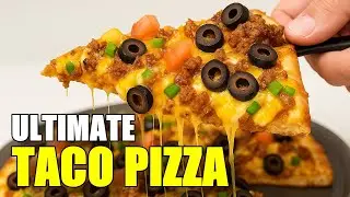 Ultimate TACO PIZZA Recipe Without Tortillas Will Surprise You!
