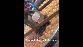 commercial manual stainless steel meatball forming machine/hand press vegetable ball making machine