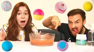 CRASH TEST BOMBE DE BAIN ! EXPERIENCE CHIMIQUE CHALLENGE !
