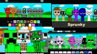 ALL SPRUNKY COMPILATION//SPRUNKY MODE