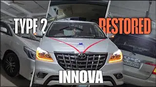 We restored 2010 model Innova to 2017 Innova type 4 